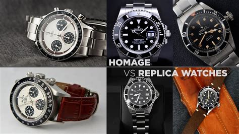 homage watch or replica|copy watch vs homage watch.